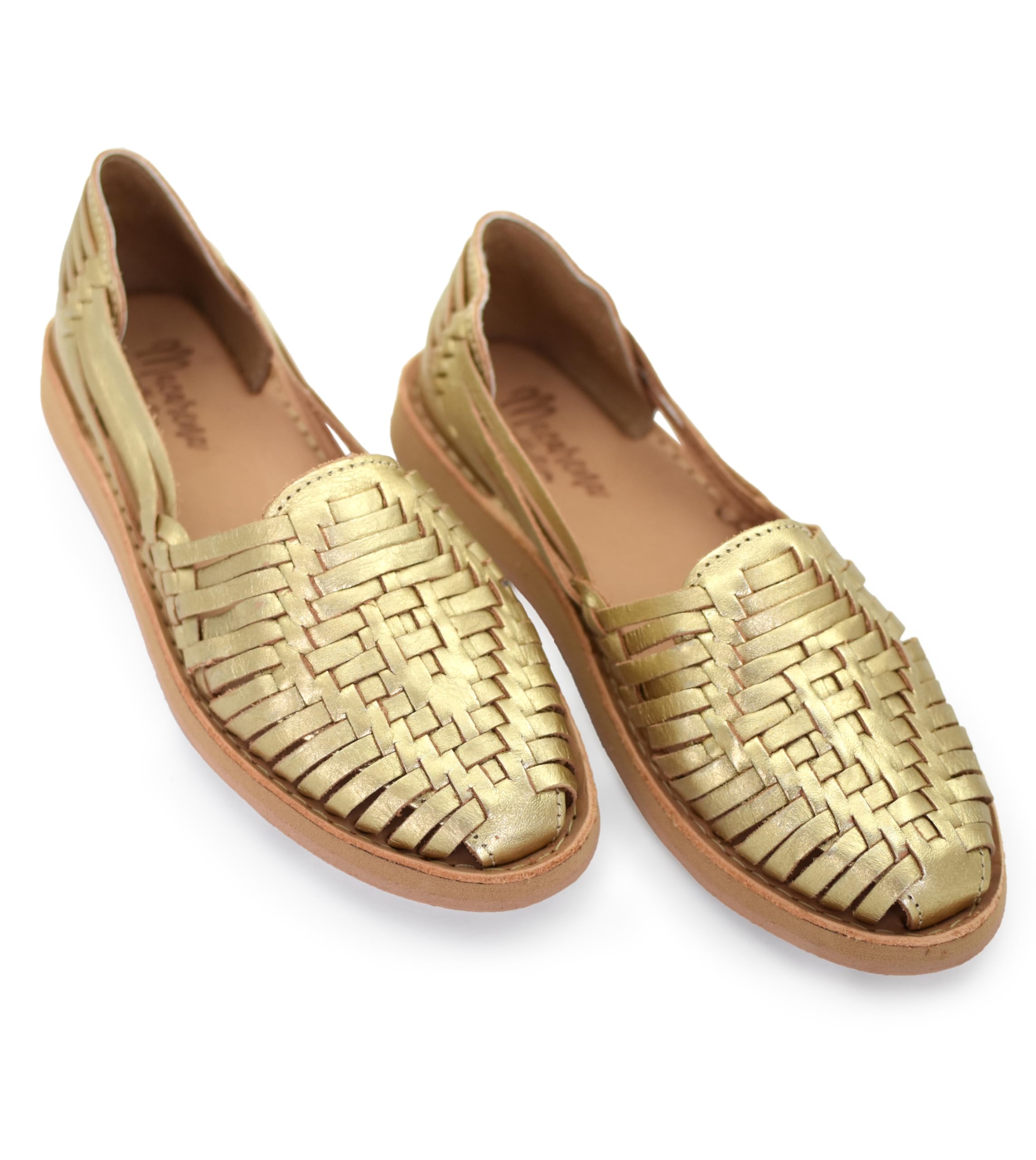 Macarena Collection Womens Shoes Leather Sandals for Women | Huarache Handmade Mexican Sandals | Comfortable & Stylish Womens Sandals 4150